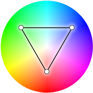 Schema della triade a colori