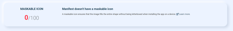 maskable icon